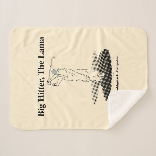 Couverture Sherpa Caddyshack | Big Hitter, Le Lama (Devant (Horizontal))