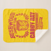 Couverture Sherpa Caddyshack | Bushwood Country Club Caddy Day (Devant (Horizontal))