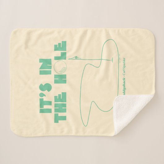 Couverture Sherpa Caddyshack | C'est dans le trou (Devant (Horizontal))