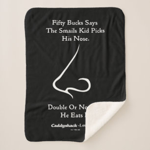 Couverture Sherpa Caddyshack Cinquante Bucks dit