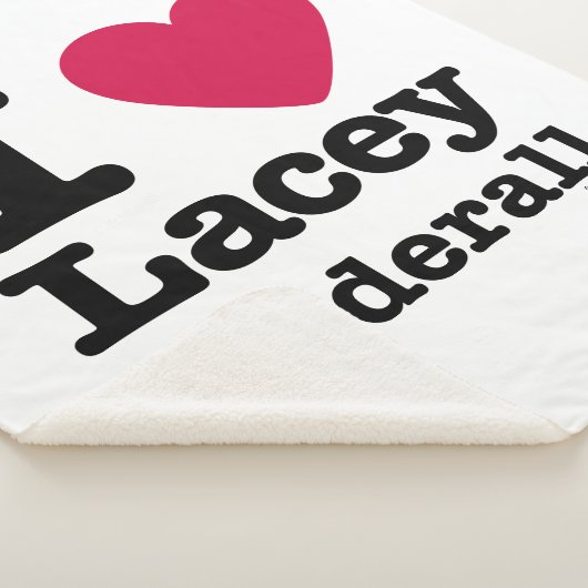 Couverture Sherpa Caddyshack | I Love Lacey Underall (3/4)
