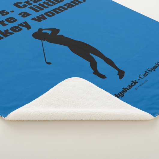 Couverture Sherpa Caddyshack | Oh Mme Crane (3/4)