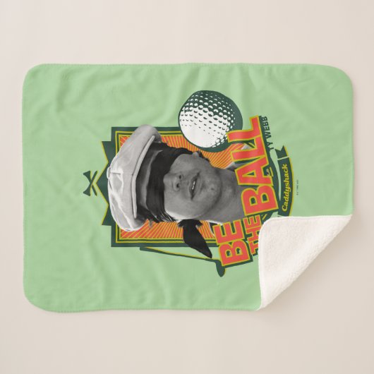 Couverture Sherpa Caddyshack | Soyez Le Boule (Devant (Horizontal))