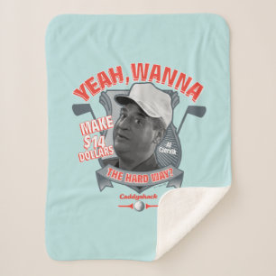 Couverture Sherpa Caddyshack Yeah, Wanna Make $14 The Hard Way?