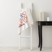 Couverture Sherpa Cadeau Couple Tout Le Monde M'Aime (En situation)