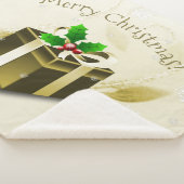 Couverture Sherpa Cadeau de Noël Or Sherpa Blanket (3/4)