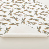 Couverture Sherpa Cadeau Libellule (3/4)