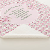 Couverture Sherpa CADEAU - Poèmes grand-mère de petits-enfants - PER (3/4)