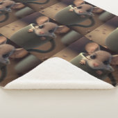 Couverture Sherpa Cadeau pour bébé/Shower Couvre-lit mignon (3/4)