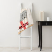 Couverture Sherpa Cadeaux Chat Maman Sherpa Blanket (En situation)