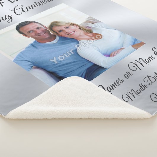 Couverture Sherpa Cadeaux d'anniversaire de Mariage, remarquables et (3/4)