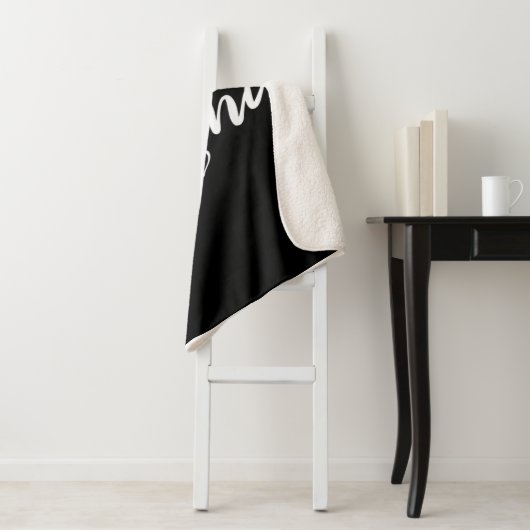 Couverture Sherpa Cadeaux d'anniversaire personnalisés pour Mimi|Mim (En situation)