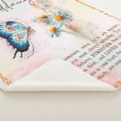 Couverture Sherpa Cadeaux de petite fille | De la famille grand-mère (3/4)