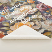 Couverture Sherpa Cadeaux de retraite sur mesure pour la Fleur sauva (3/4)