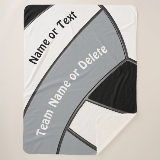 Couverture Sherpa Cadeaux seniors personnalisés pour les joueurs de  (Devant)