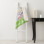 Couverture Sherpa Cadeaux spéciaux et uniques 100e fête d'anniversai (En situation)