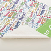 Couverture Sherpa Cadeaux spéciaux et uniques 100e fête d'anniversai (3/4)