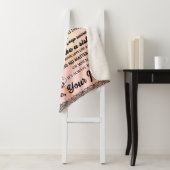 Couverture Sherpa Cadeaux Tantes | Lettre À Ma Tante Amour De La Niè (En situation)