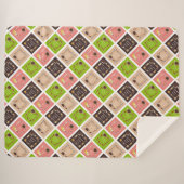 COUVERTURE SHERPA CAFÉ CITE SHERPA BLANKET (Devant (Horizontal))