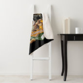 Couverture Sherpa Café et écureuils - Amusant Sherpa de l'écureuil (En situation)