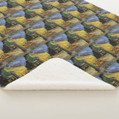 Couverture Sherpa Café nocturne de Van Gogh (3/4)