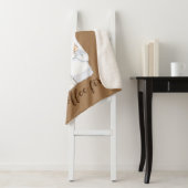 Couverture Sherpa café premier hiver cosy Sherpa Blanket (En situation)