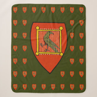 Couverture Sherpa Cage dorée