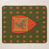 Couverture Sherpa Cage dorée (Devant (Horizontal))