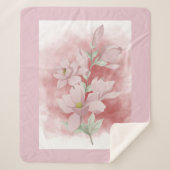 Couverture Sherpa calda e avvolgente. (Devant)