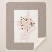 Couverture Sherpa calda e avvolgente. (Devant)