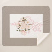 Couverture Sherpa calda e avvolgente. (Devant (Horizontal))