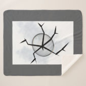 Couverture Sherpa calda e avvolgente. (Devant (Horizontal))