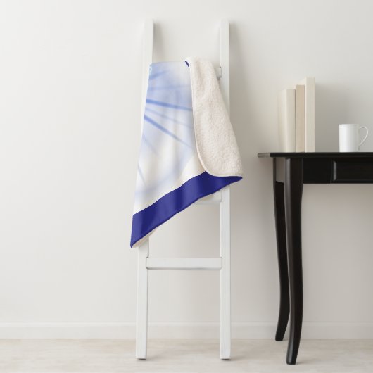 Couverture Sherpa calda e avvolgente. (En situation)