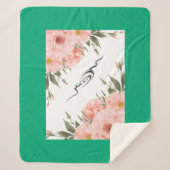 Couverture Sherpa calda e avvolgente. (Devant)