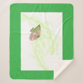 Couverture Sherpa calda e avvolgente. (Devant)