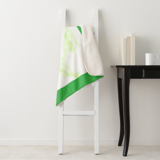 Couverture Sherpa calda e avvolgente. (En situation)