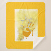 Couverture Sherpa calda e avvolgente. (Devant)