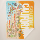 Couverture Sherpa California Beach Paradise (Devant)