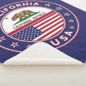 Couverture Sherpa California Blanket (blue version) (3/4)
