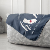 Couverture Sherpa California Home State Personnalisé