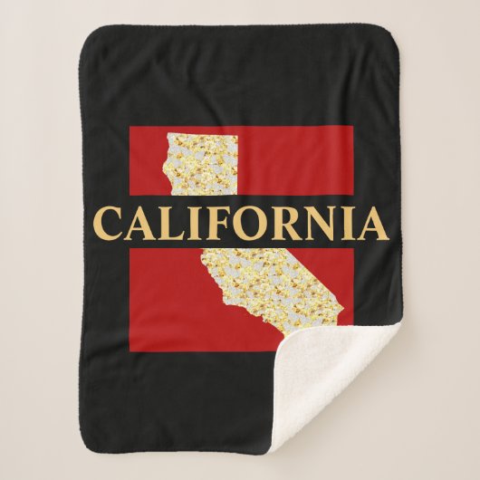 Couverture Sherpa Californie (Devant)