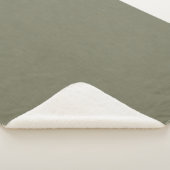 Couverture Sherpa Calm & simple olive green textured background (3/4)