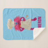 Couverture Sherpa Camion alimentaire Monster de Cookie | Poing Gonge (Devant (Horizontal))