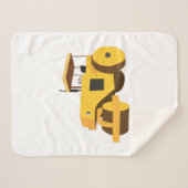 Couverture Sherpa Camion de construction de rouleau routier (Devant (Horizontal))