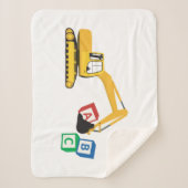 Couverture Sherpa Camion de construction d'excavateur ABC (Devant)