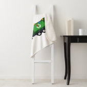 Couverture Sherpa Camion de recyclage de Noël (En situation)