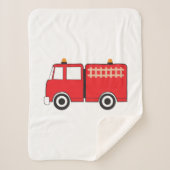 Couverture Sherpa Camion feu rouge (Devant)