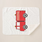 Couverture Sherpa Camion feu rouge (Devant (Horizontal))