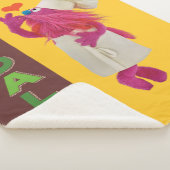 Couverture Sherpa Camion fourré de Cookie Monster | Toodaloo (3/4)