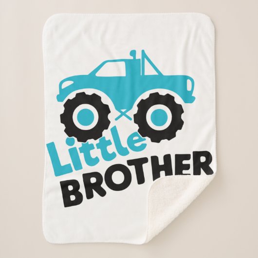 Couverture Sherpa Camion Little Brother Monster (Devant)